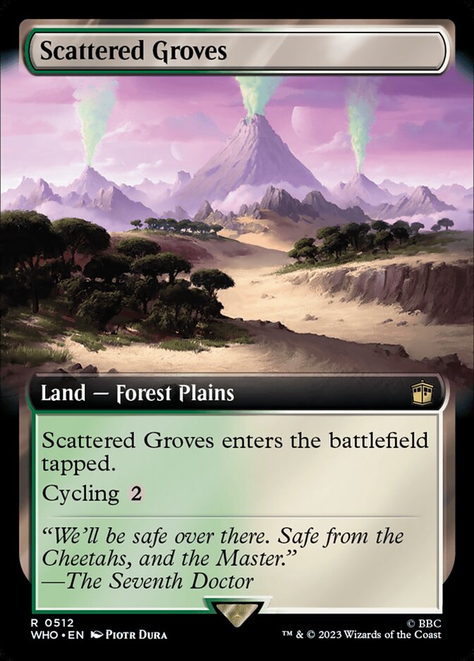 Scattered Groves Extended Art Foil