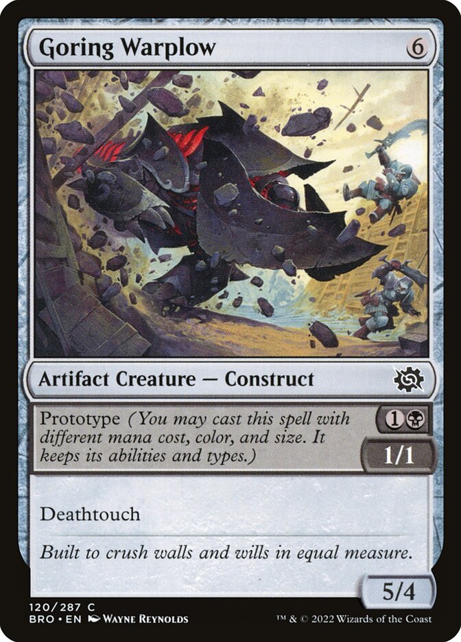 Goring Warplow Foil