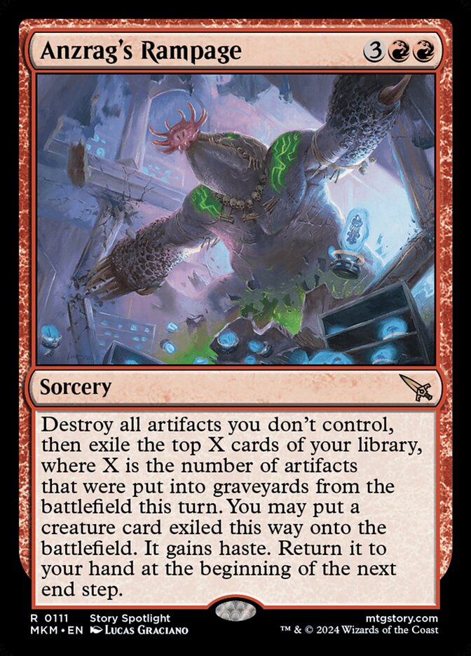 Anzrag's Rampage Foil
