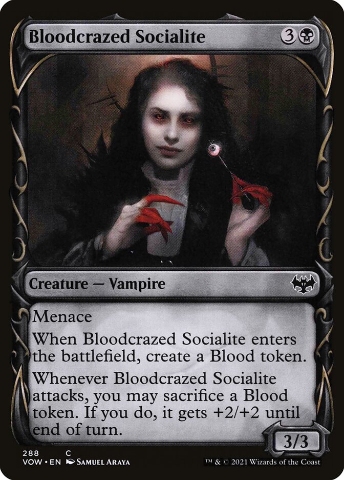 Bloodcrazed Socialite Showcase