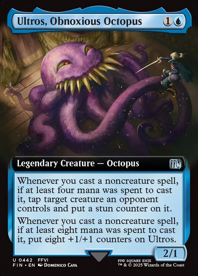Ultros, Obnoxious Octopus Extended Art
