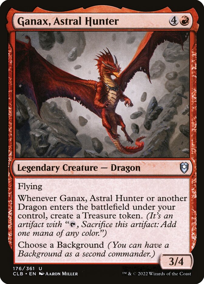 Ganax, Astral Hunter Foil
