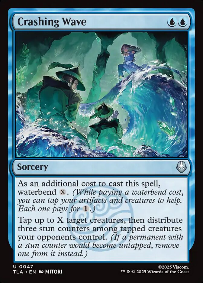 Crashing Wave Foil