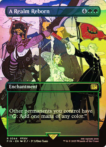 A Realm Reborn Borderless Foil