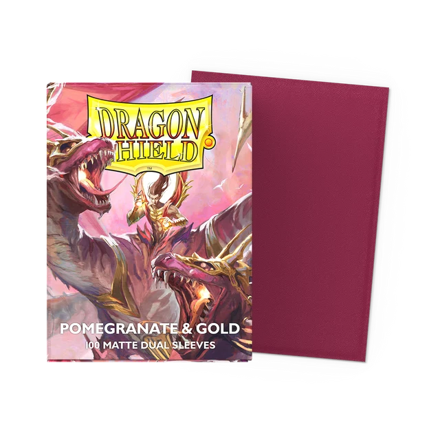 Micas Dragon Shield Pomegranate & Gold Standard