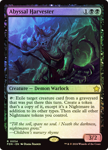 Abyssal Harvester Foil