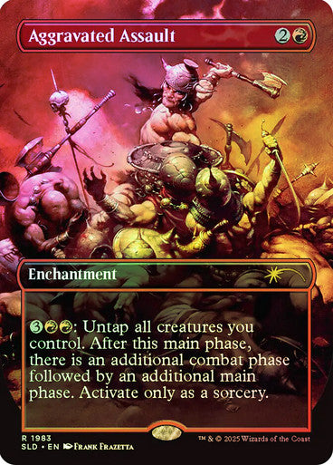 Aggravated Assault Secret Lair Foil Borderless