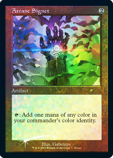 Arcane Signet Secret Lair Foil