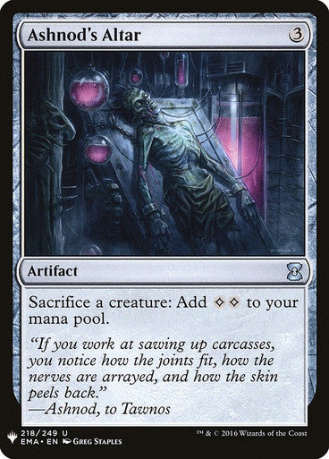 Ashnod's Altar Mistery Booster