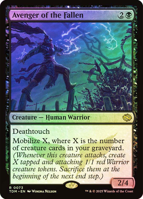 Avenger of the Fallen Foil