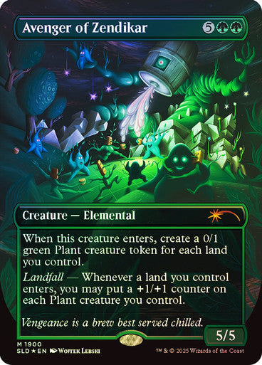 Avenger of Zendikar Secret Lair Foil