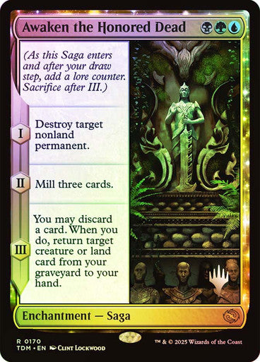 Awaken the Honored Dead Foil