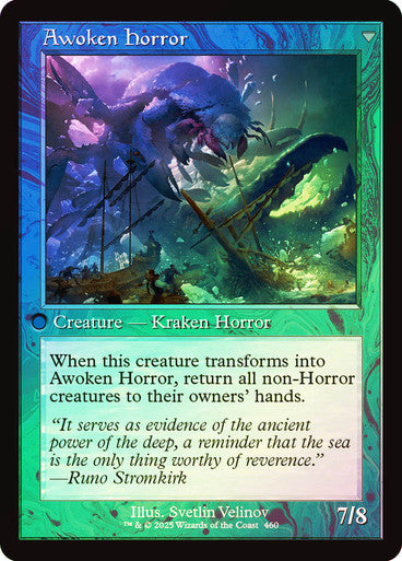 Thing in the Ice // Awoken Horror Retroframe Foil