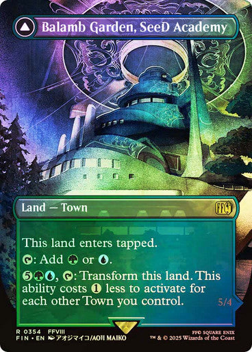 Balamb Garden, SeeD Academy // Balamb Garden, Airborne Borderless Foil