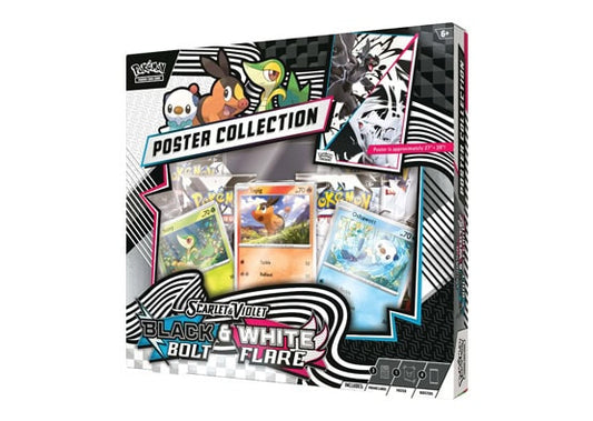 Black Bolt & White Flare Poster Collection