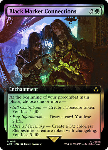 Black Market Connections Extended Art Foil