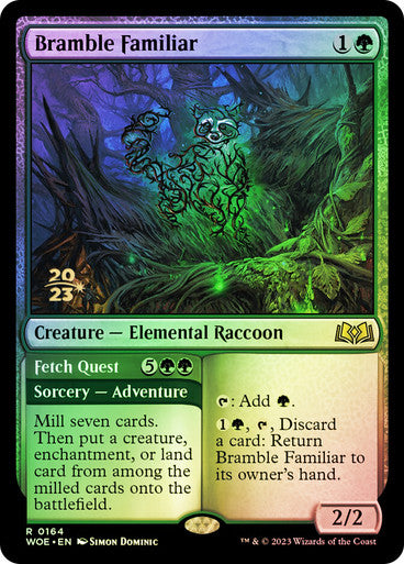 Bramble Familiar // Fetch Quest Foil