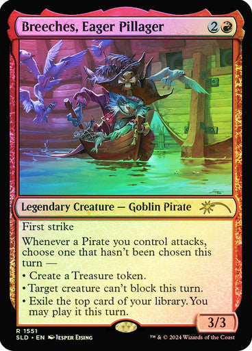 Breeches, Eager Pillager Secret Lair Foil