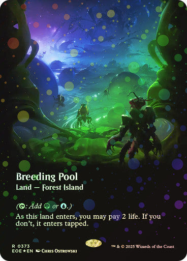 Breeding Pool Full Art Galaxy Celestial Foil