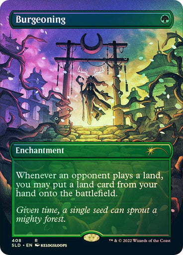 Burgeoning Secret Lair Foil