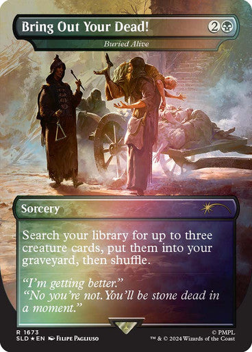 Buried Alive Secret Lair Foil