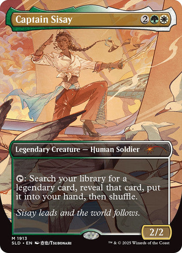 Captain Sisay Borderless Secret Lair
