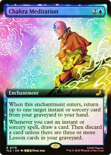 Chakra Meditation Extended Art Foil