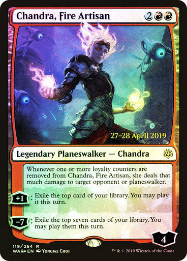 Chandra, Fire Artisan Foil