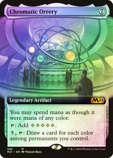 Chromatic Orrery Extended Art Foil