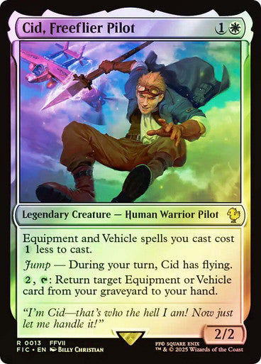 Cid, Freeflier Pilot Surge Foil