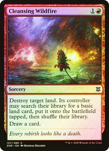 Cleansing Wildfire Foil