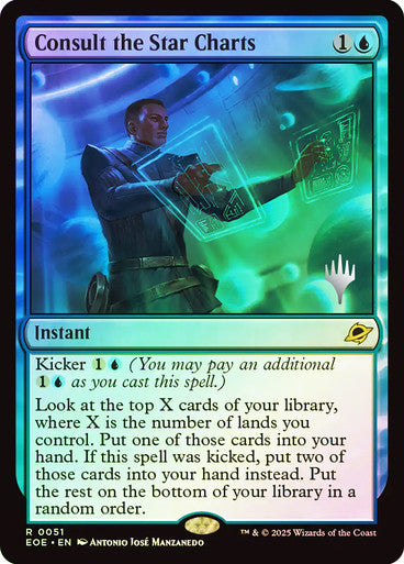 Consult the Star Charts Promo Pack Foil