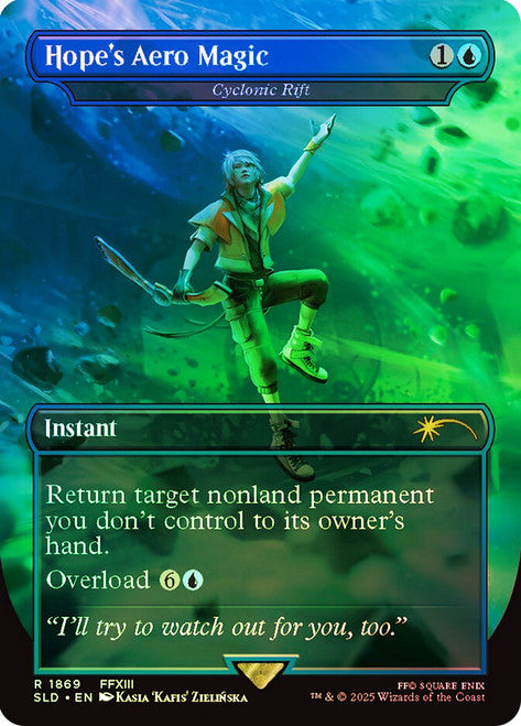 Cyclonic Rift Secret Lair Foil