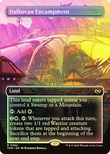 Dalkovan Encampment Borderless Foil