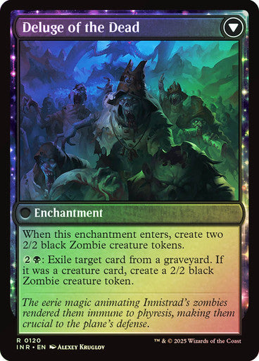 Invasion of Innistrad // Deluge of the Dead Foil