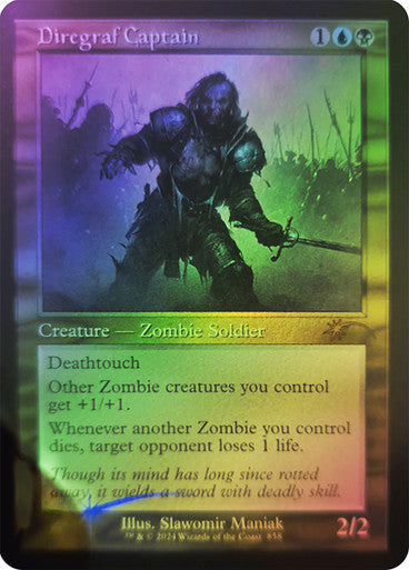 Diregraf Captain Secret Lair Foil