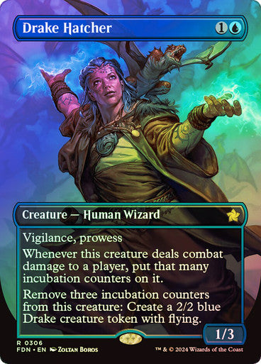 Drake Hatcher Borderless Foil