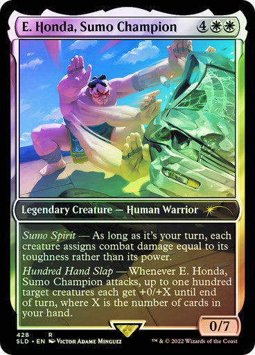 E. Honda, Sumo Champion Secret Lair Foil