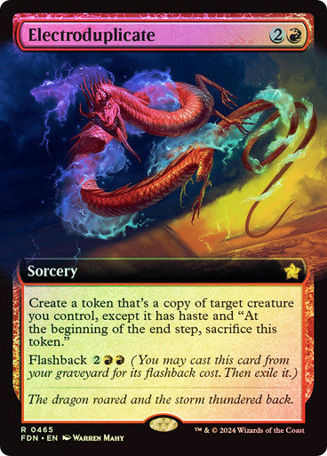 Electroduplicate Extended Art Foil