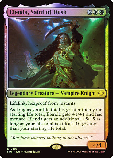 Elenda, Saint of Dusk Foil