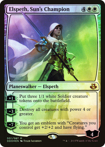 Elspeth, Sun's Champion Duel Deck Foil