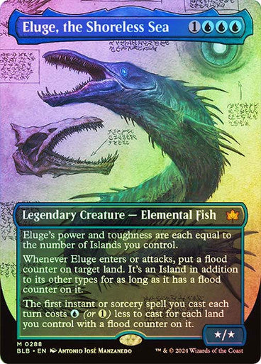 Eluge, the Shoreless Sea Borderless Foil