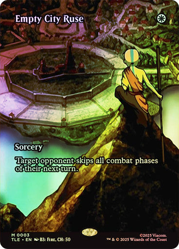 Empty City Ruse Borderless Foil