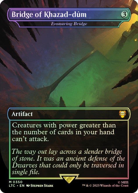 Ensnaring Bridge Borderless Foil