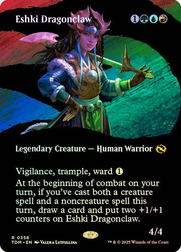 Eshki Dragonclaw Borderless Foil