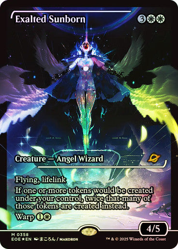 Exalted Sunborn Japan Showcase Foil