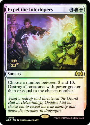 Expel the Interlopers Foil