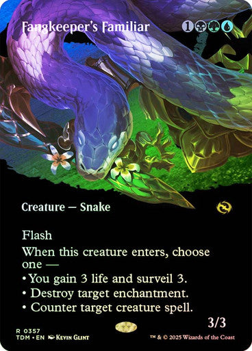 Fangkeeper's Familiar Borderless Foil