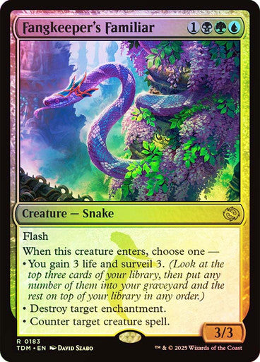 Fangkeeper's Familiar Foil