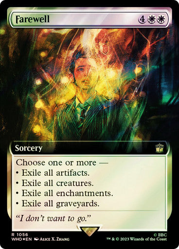 Farewell Extended Art Surge Foil